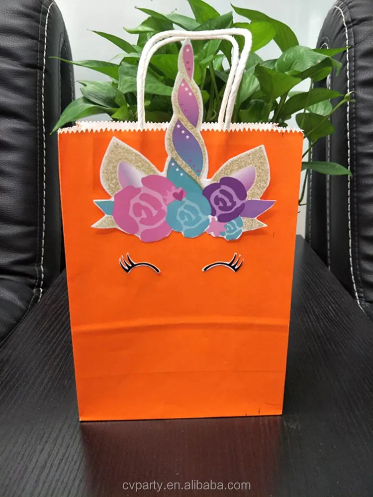 birthday party favors unicorn party paper for unicorn party bag