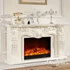Hand Carved gel fuel fireplace