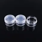 Round shape plastic jars cosmetic cream plastic jar 5g