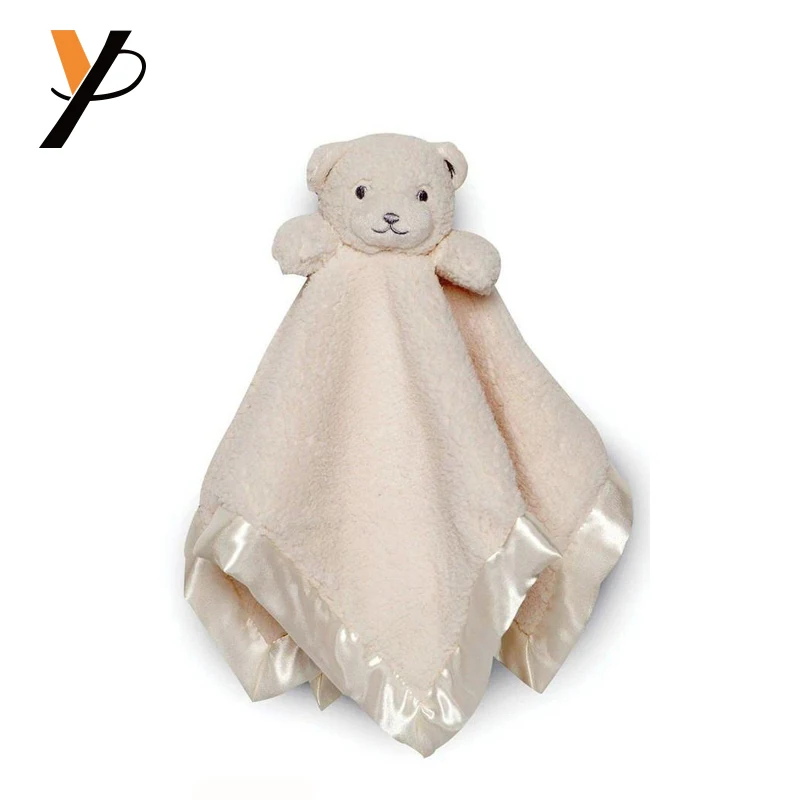 Baby Comforter Blanket Plush Bear 