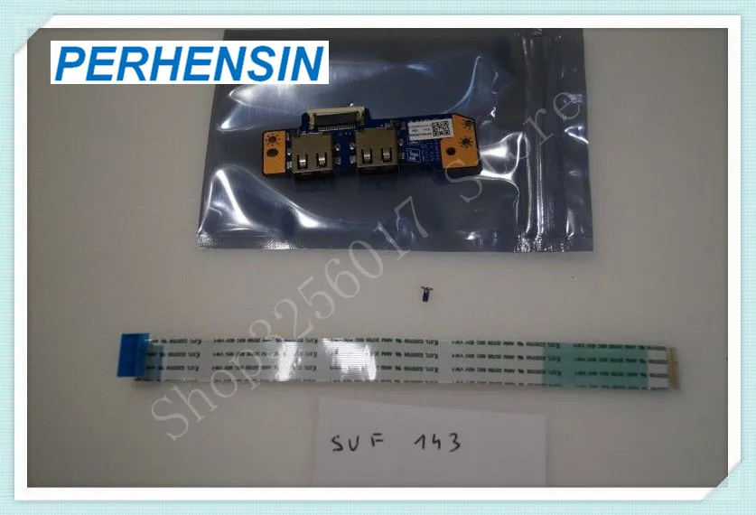 SONY VIAO SVF143A1YW SVF14328SAW SVF142 SVF143 USB BOARD DA0HKATB6A0 + CABLE