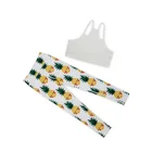 Sweet Baby Infant women Yoga gym clothes printed Soft Girl cute set