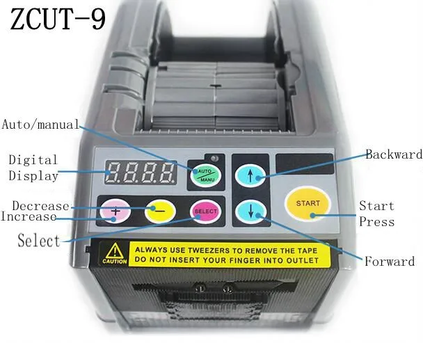 ZCUT-9 Autoamtic Adhesive Tape Cutting making Machine