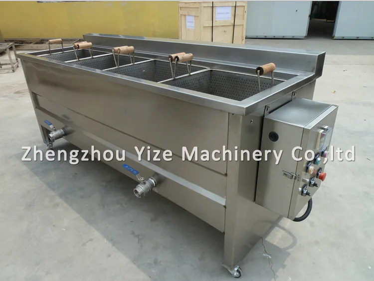 potato blanching rinsing machine