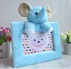 Custom lovely plush animal picture frame 6 inches size Cute photo frame with animal head