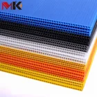 MK OEM & ODM Plastic Honeycomb PP Hollow Sheet Coroplast Board Correx Corflute Sheet