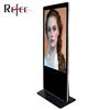 43/49/55 inch floor standing digital signage vertical display tv