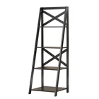 Espress Color Display Storage Rack Book case for Living Room