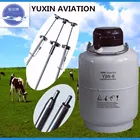 Veterinary instrument animal artificial insemination use gun gloves liquid nitrogen tank