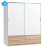 Deluxe big space wardrobe cabinet bedroom furniture storage with opening doors