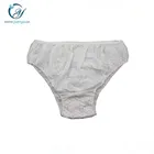 Sanitary biodegradable women Disposable Paper Underwear For travel