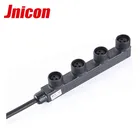 10Amp IP68 F-type connection plug with socket waterproof connector 3 pin outdoor connector IP68