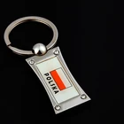 Poland unique for men square metal keychain