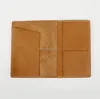 Top quality handstitched field note cover size with genuine vegetable tanned leather, passport holder, note book