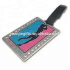 Custom Metal Golf Bag Tag straps Golf Bag Name Tag zinc alloy luggage tag