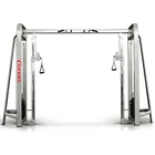 Ganas musculation machine commercial dual cable cross over machine multi jungle gym station