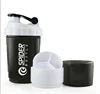 14OZ/20OZ BPA free Custom LOGO Plastic shake shaker cup protein shaker bottle with 304 stainless MIXER wholesale