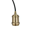 Ceiling Rose E26 E27 Pendant Light Copper antique brass lamp holder