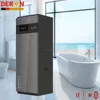 All in one heat pump air water for home use inside pressurized enamel water tank, portable China heatpump heaters(200L)
