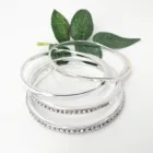 Hot sale new products fashion jewelry ladies sliver bangle