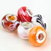 DIY Glass Beads Handmade Loose Beads Assorted Color Charms Bead Fit Bracelet Necklace 10X 14 mm Hole Size 5 mm