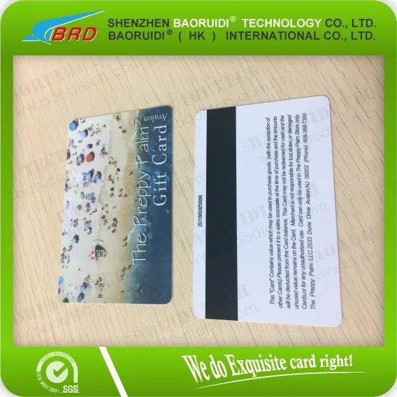 cmyk offset printing machine printed plastic pvc gift card