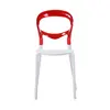 Chinese New Design Colorful Cheap plastic tables and chairs dining room plastic cafe chairs