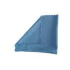 Jagged edges microfiber screen cleaning cloth for glasses and cellphone