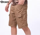 7-colors ESDY Outdoor tactical Shorts Casual Men's Knee-length Cargo Pants Summer Hiking Camping Short Pants