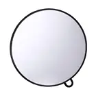 Handheld Mirror HD Round Hook Makeup Mirror Hair Salon Home Hairdressing Barber Mirror