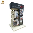 MX-WCL090 new arrival wood material shopping mall display shelf for garment