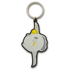 Factory Free Sample Custom Keychain Sublimation Custom Key Holder Pvc