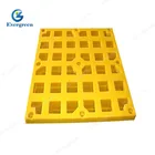 pu round polyurethane vibrating screen plate sieve panels