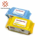 Hygienic Products Pet Dog and Cat Wet Wipes With Plastic Lid Cover