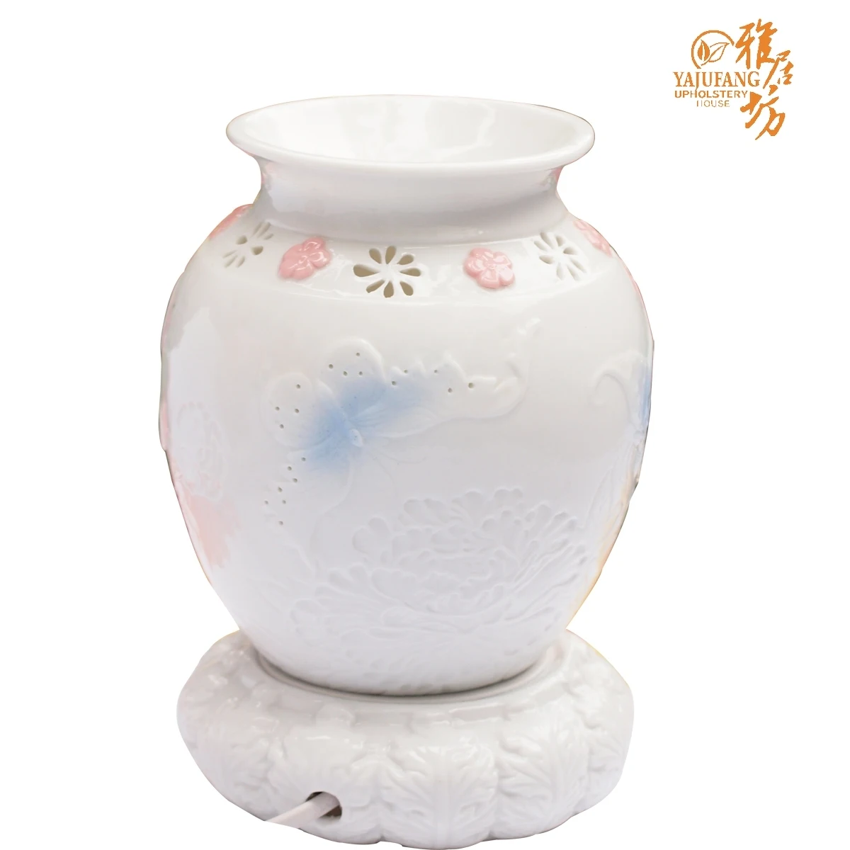 Free shipping Ceramic aromatherapy lamp royal wind oil lamp plug essential oil aromatherapy lamp peones