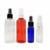 colorful pet 30ml 100 ml cosmetic fine pump mist 100ml hair oil plastic spray bottle with nozzle