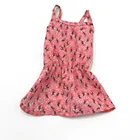 Bulk sale retro elements cat skirt wholesale plain dog dress rose flower Vest Shirts Sundress red clothes
