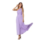 OEM wholesale one piece striped women long casual dresses summer