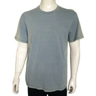 Rhinestone High Quality Men'S Taping Inner Short Sleeve Slimming Shaper T -Shirt