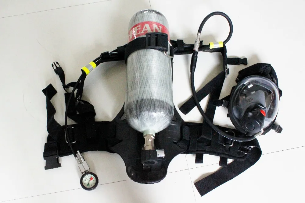 Scba Open-circuit Positive Pressure Breathing Apparatus With En