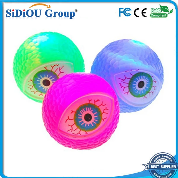 glowing bouncing ball eyeball for kid