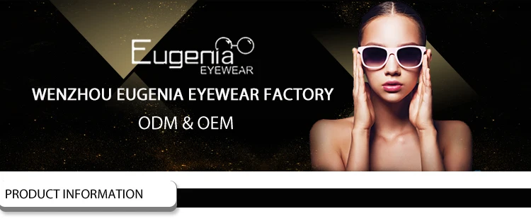EUGENIA big frame factory designer fashionable wholesale custom logo square women sunglasses