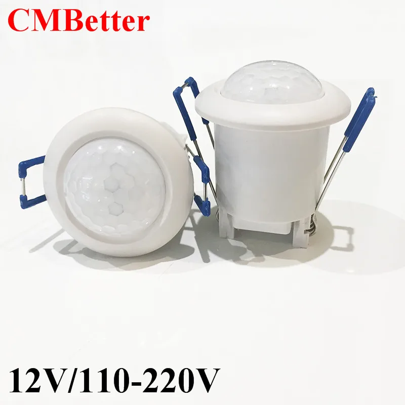  Mini Infrared motion sensor switch 12VAC110V-240V Adjustable Security Ceiling  Led Strip Lamp Light Infrared Sensor Switch (20)