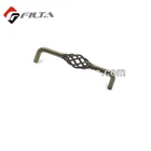 Old Style Antique Brass Furniture Kitchen Cabinet Handle Iron Birdcage Pull Handles
