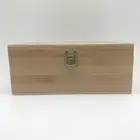 Mig Pack bamboo box or wooden box with a normal lid with hinges