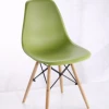 Cheap New Model Modern Italian Outdoor Used Small Dinning Green PP Dining Plastic Chair Weight