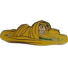 Custom Long Hair Princess Metal Lapel Pin Badge