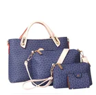 Luxury Handbags 4 piece one set New Models Purses And Handbags Leather Hand Bags Tote Bags For Ladies