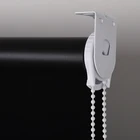 Manual brackout roller blinds for interior decoration