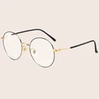 2019 European Style Novelty Not Falling Paint Golden Optics Eye Glasses Frames